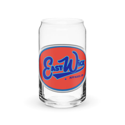 Can-shaped glass