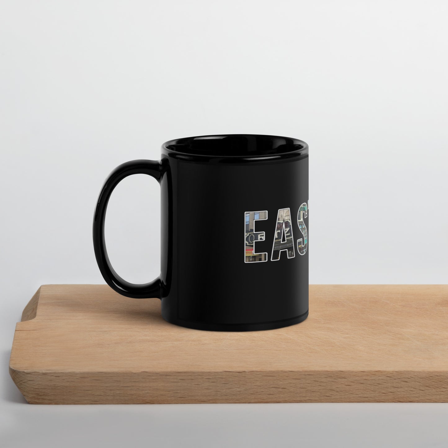 Black Glossy Mug