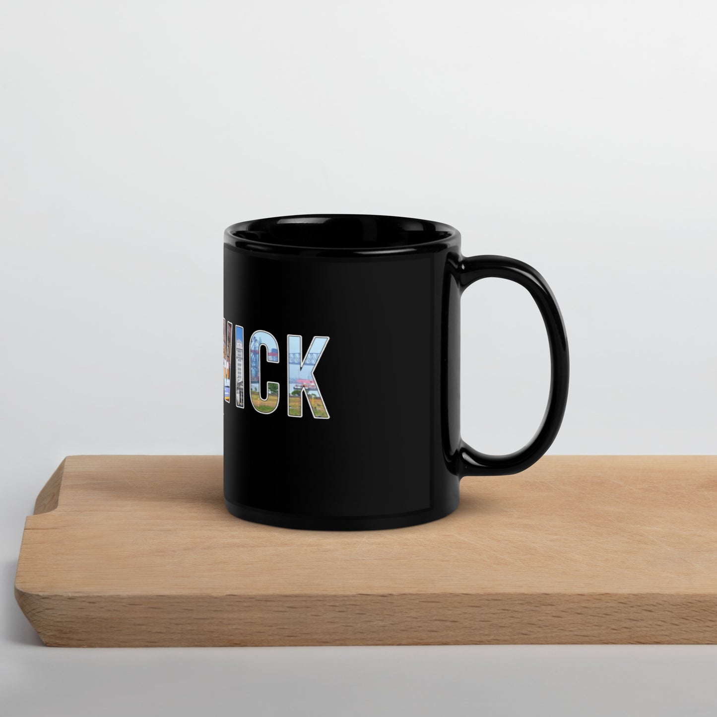 Black Glossy Mug