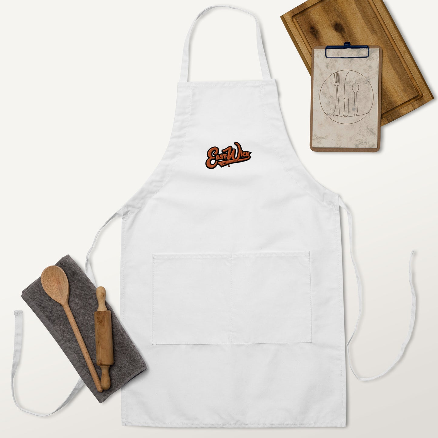 Embroidered Apron