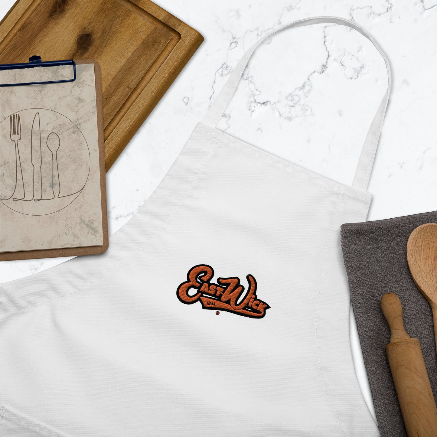 Embroidered Apron