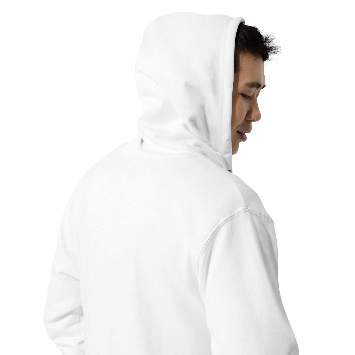 Unisex fleece zip up hoodie